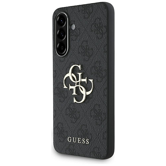 Guess Big 4G Logo Classic logós tok Samsung Galaxy A36-hoz, fekete