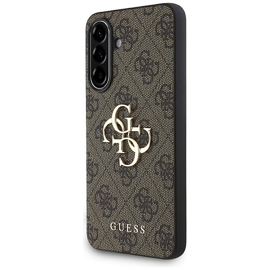 Guess Big 4G Logo Classic logós tok Samsung Galaxy A56-barna