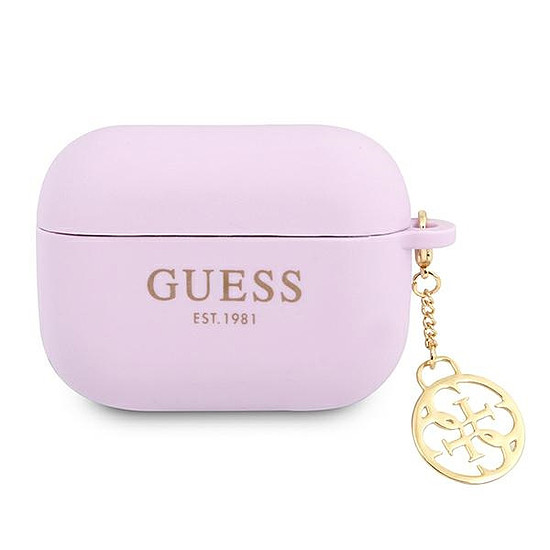 Guess Charm 4G Collection tok AirPods Pro-hoz - lila