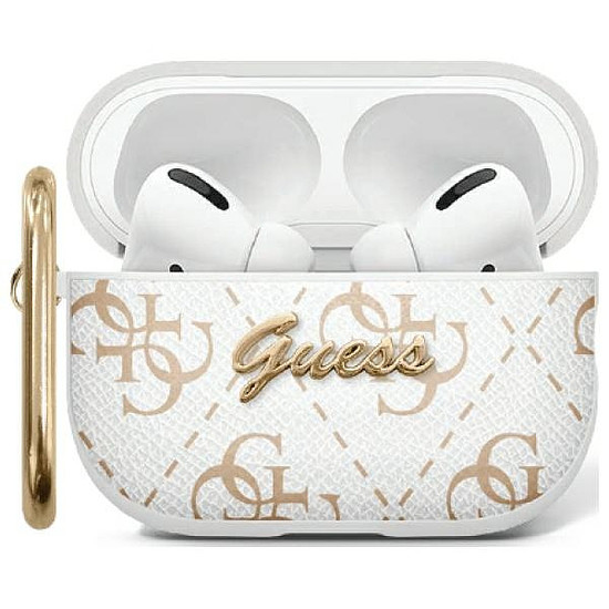 Guess GUA3PG4GPH AirPods 3 tok fehér/fehér 4G Hook