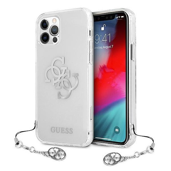 Guess GUHCP12LKS4GSI iPhone 12 Pro Max 6,7" tok 4G Silver Charms Collection