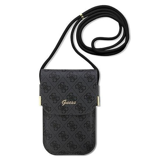 Guess GUOWBP4SNSK kézitáska - fekete 4G Metal Script logóval