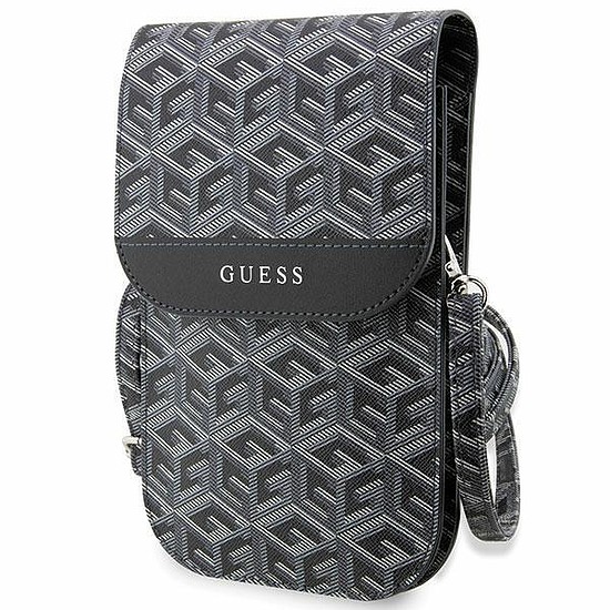 Guess Handbag GUWBHGCFSEK fekete/fekete GCube Stripe