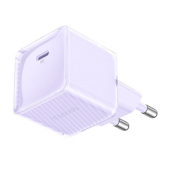 Gyorstöltő McDodo CH-3773 20W GaN, lila (CH-3773)