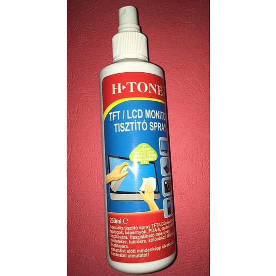 H-Tone képernyő tisztító spray LCD/TFT képernyőhöz 250 ml