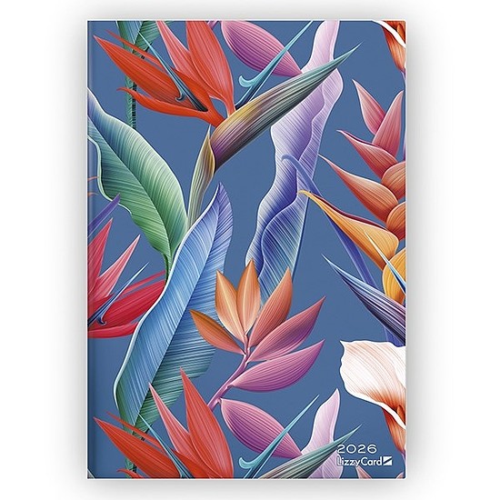 Határidőnapló 2026 LIZZY CARD B/5 heti szivacsos Calla lily