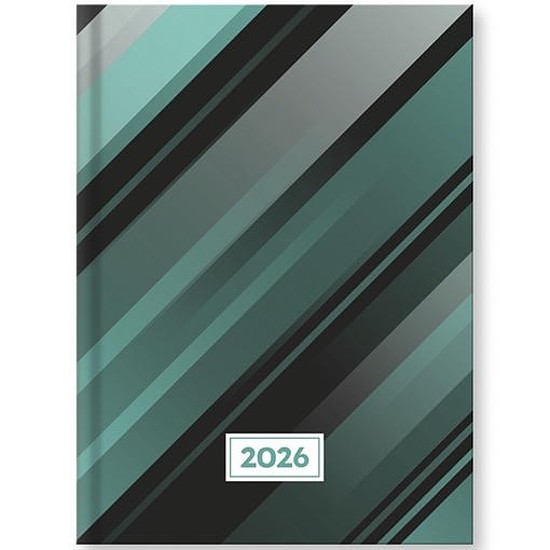 Határidőnapló 2026 VECTRALINE Csíkos B/6 heti fehér lapos