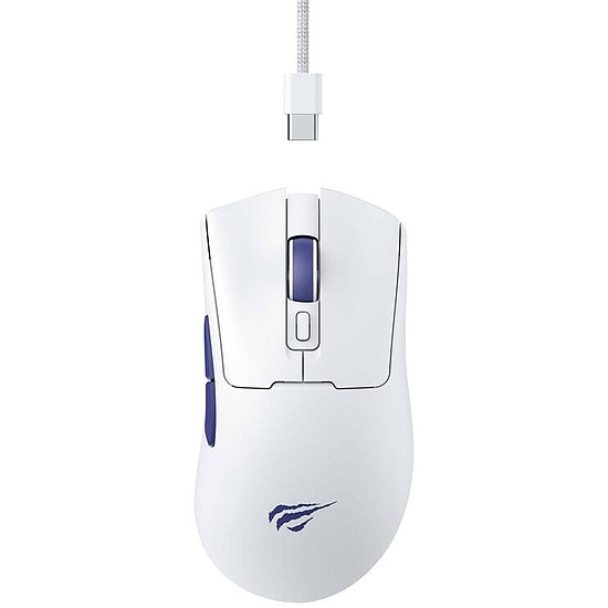 Havit MS966 RGB vezetékes játék egér fehér (MS966-white)