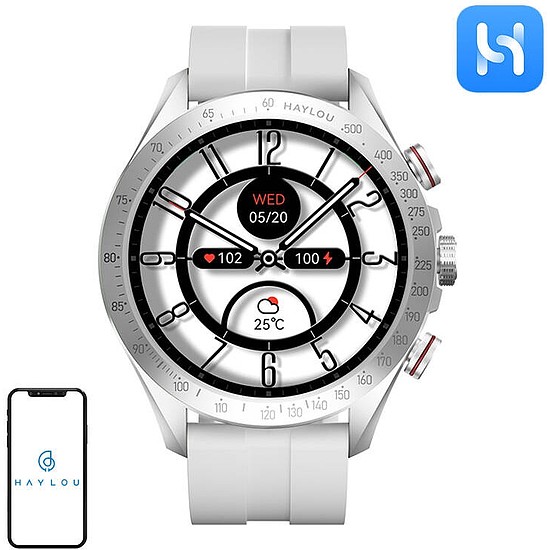 Haylou Solar Pro okosóra ezüst (Solar Pro Silver)