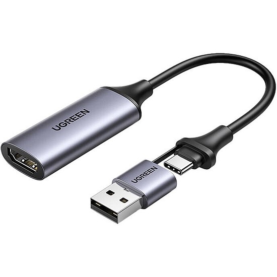 HDMI rögzítőkártya / Grabber Ugreen CM489, 4K 60Hz, USB + USB-C (40189)