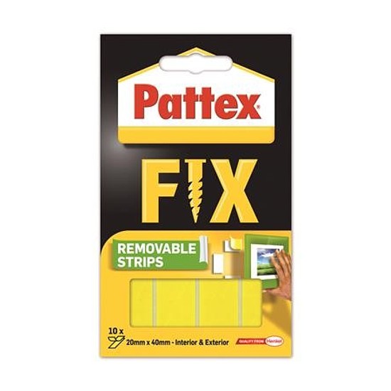 Henkel Pattex Fix kétoldalas visszaszedhető ragasztócsík 20m x40mm
