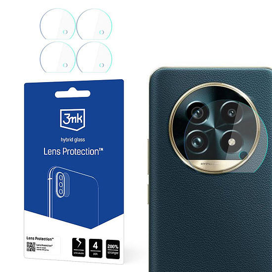 Hibrid kameralencse üveg 3mk lencsevédelem Realme 13+ 5G-hez