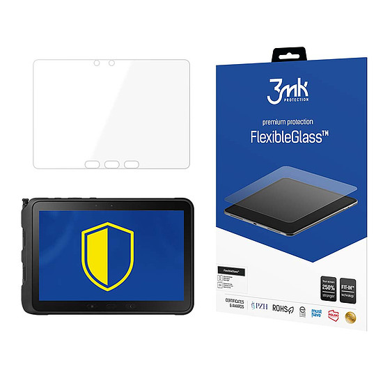 Hibrid üveg 3mk FlexibleGlass a Samsung Galaxy Tab Active 4 Pro készüléken