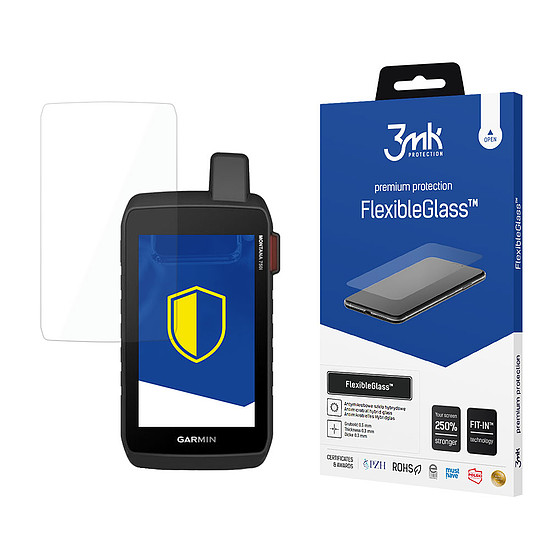 Hibrid üveg 3mk FlexibleGlass Garmin Montana 750i készülékhez