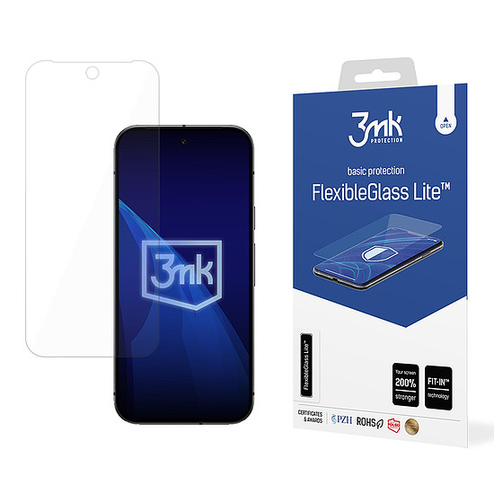 Hibrid üveg 3mk FlexibleGlass Lite Google Pixel 9A-hoz