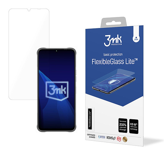 Hibrid üveg 3mk FlexibleGlass Lite MyPhone Hammer Blade Va 5G-hez