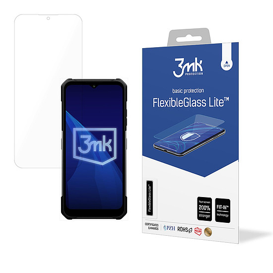 Hibrid üveg 3mk FlexibleGlass Lite MyPhone Hammer Construction 2 5G készüléken