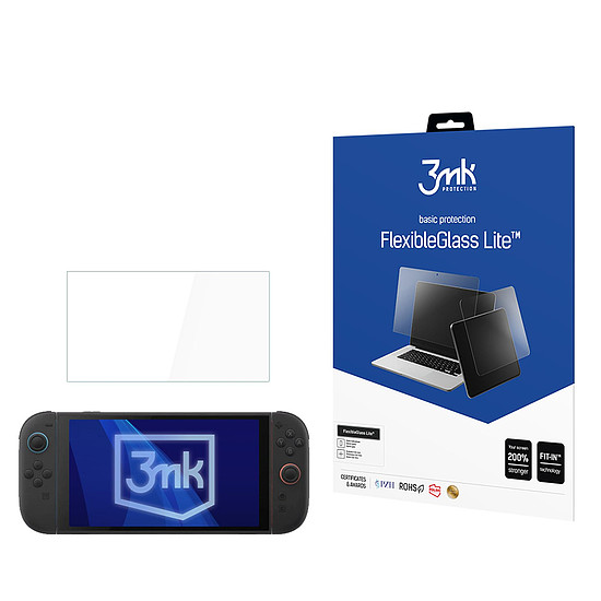 Hibrid üveg 3mk FlexibleGlass Lite Nintendo Switch 2-höz
