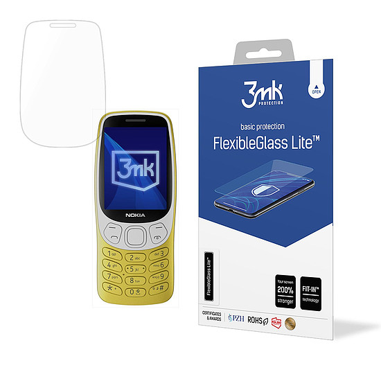 Hibrid üveg 3mk FlexibleGlass Lite Nokia 3210 4G-hez