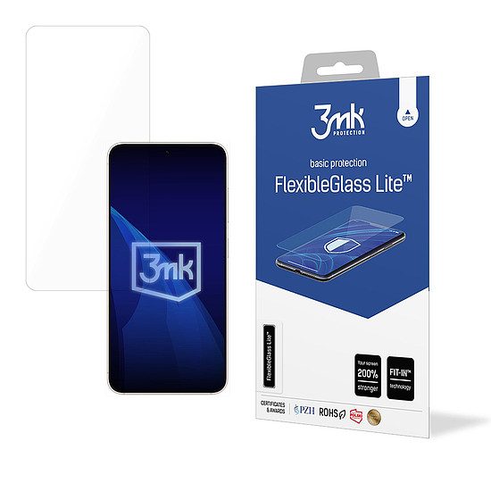 Hibrid üveg 3mk FlexibleGlass Lite Samsung Galaxy S25 Edge-hez