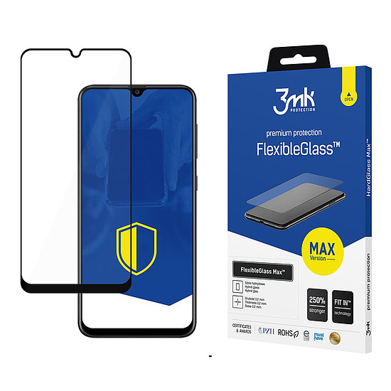 Hibrid üveg 3mk FlexibleGlass Max Samsung Galaxy A50 készülékhez