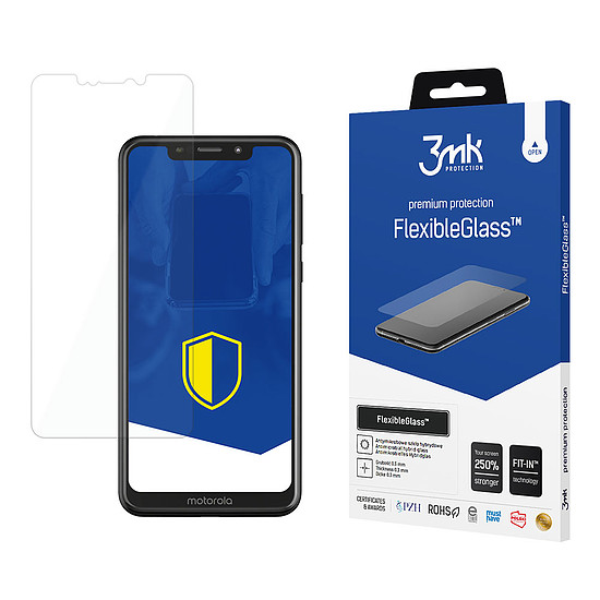 Hibrid üveg 3mk FlexibleGlass Motorola One készülékhez