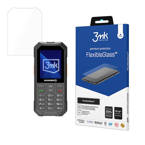 Hibrid üveg 3mk FlexibleGlass MyPhone Hammer 6 készülékhez