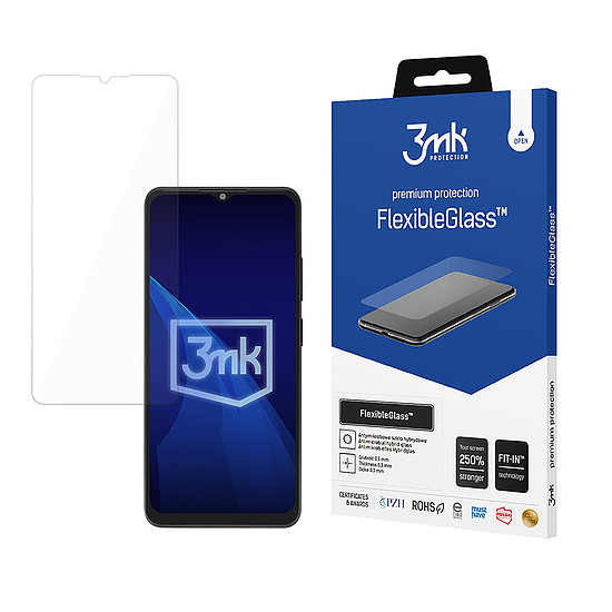 Hibrid üveg 3mk FlexibleGlass ZTE Optus X Pro 5G-hez