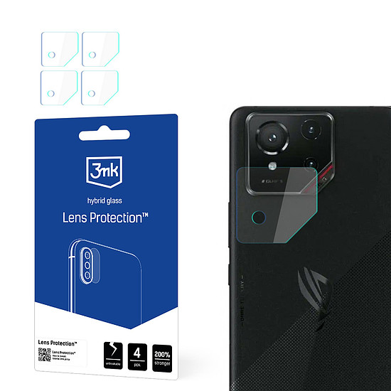 Hibrid üveg kameralencséhez 3mk lencsevédelem Asus ROG Phone 9/9 Pro készülékhez