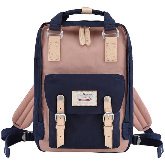 Himawari 188L 14´´ laptop hátizsák tengerészkék és rózsaszín (188L-54)