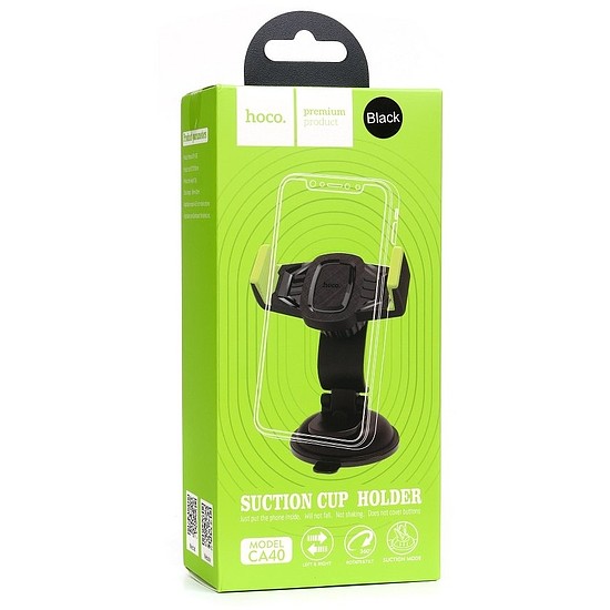 Hoco CA40 4-6,5 phone holder black (HC089223)