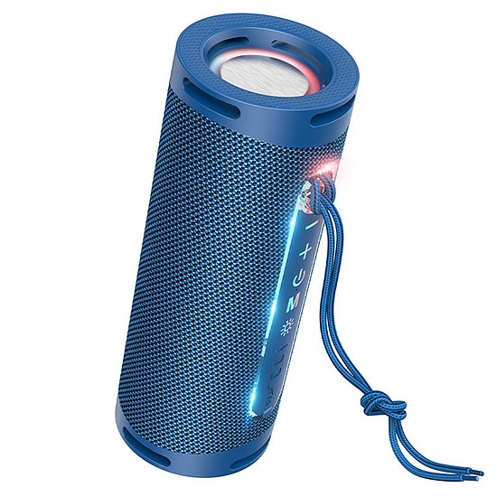 Hoco - Vezeték nélküli hangszóró Dazzling impulzus (HC9) - környezeti fénnyel, Bluetooth 5.1, 10 W - kék (KF239244)