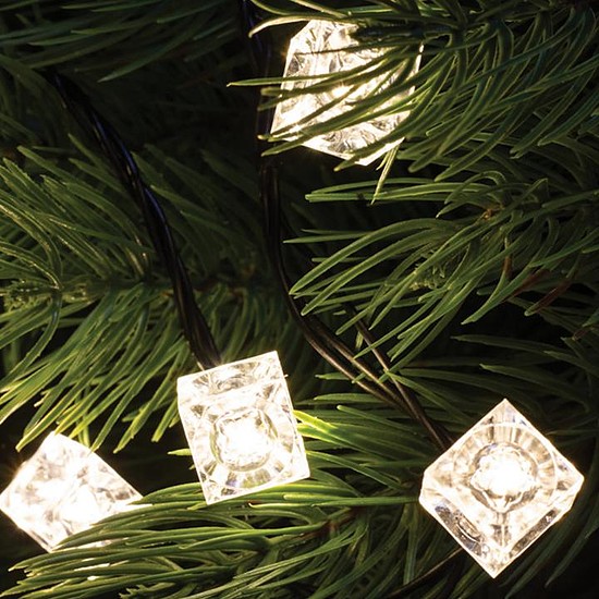 Home DECO 5 dekoráció szett, kocka alakú, 50 db, O5 mm-es LED-re, kül- és beltéri kivitel
