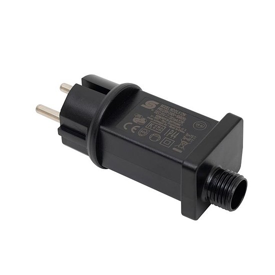 Home DLA 12W hálózati adapter fényfüzérekhez, IP44, freccsenő víz ellen védett, kül- és beltéri kivitel, 31 V DC / 12 W