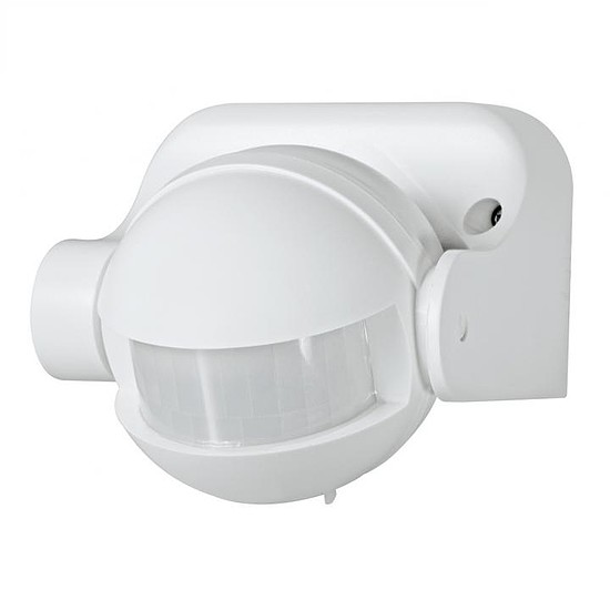 Home PIR 04/WH fali mozgásérzékelő, passzív infravörös (PIR) szenzor, 180, 12 m, 1200 W