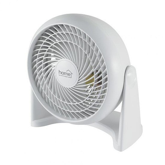 Home TF 23 TURBO asztali/fali ventilátor, 50 W, 3 fokozat, 23 cm-es lapátátmérő, 90-ban dönthető fej, fehér