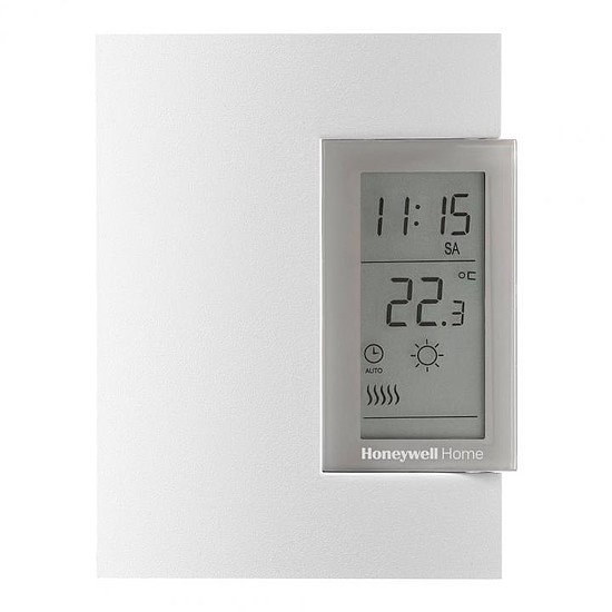 Honeywell Home T140C110AEU digitális szobatermosztát T140, 5 - 30 C, adaptív, szivattyúvédelem funkció, programozható, telefonos vezérlés, automatizált rendszerek