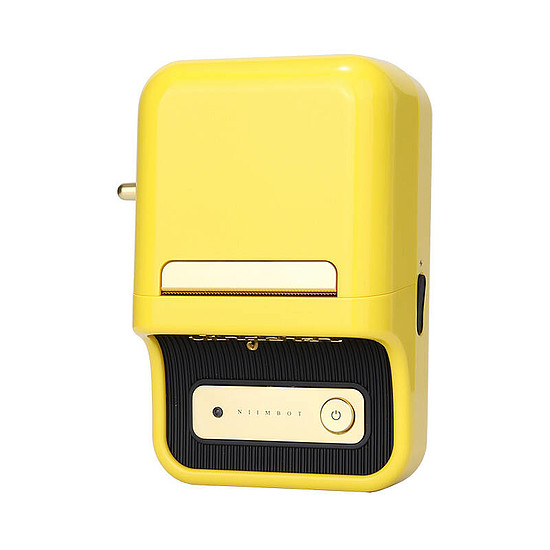 Hordozható címkenyomtató Niimbot B21 sárga (B21 Yellow)