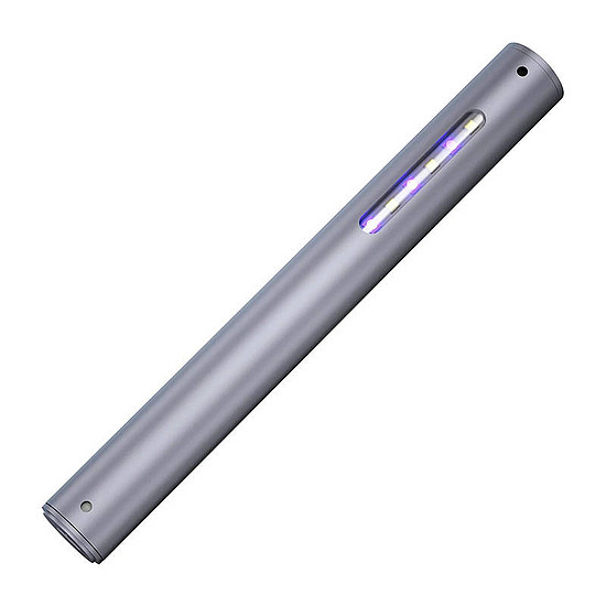 Hordozható lámpa UV sterilizáló funkcióval, 2 az 1-ben Blitzwolf BW-FUN9, ezüst (BW-FUN9)