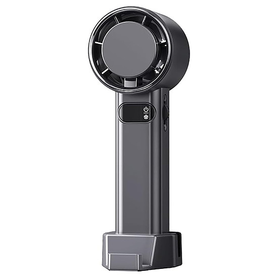 Hordozható ventilátor 4800 mAh - Techsuit (F83) - szürke (KF2327247)