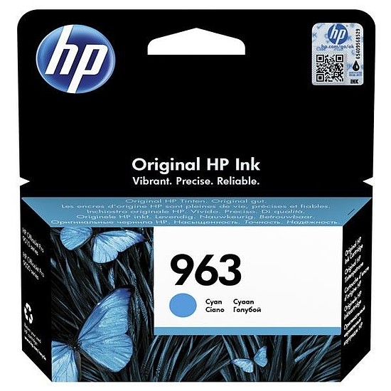 HP 3JA23AE No.963 Cyan tintapatron eredeti 0,7K