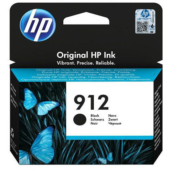 HP 3YL80AE No.912 Black tintapatron eredeti 0,3K
