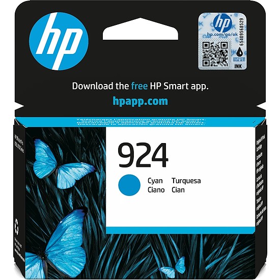 HP 4K0U3NE No.924 Cyan tintapatron eredeti 0,4K