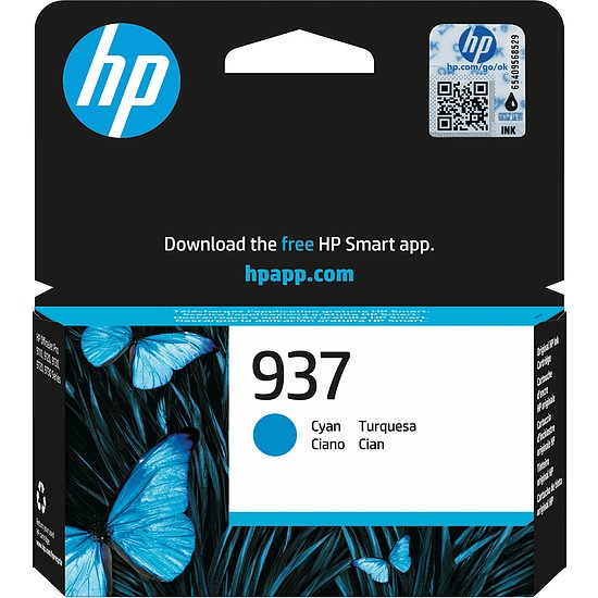 HP 4S6W2NE No.937 Cyan tintapatron eredeti