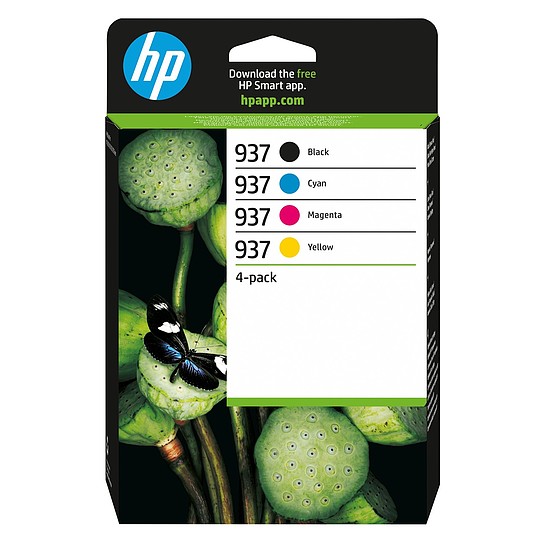 HP 6C400NE No.937 Multipack Bk + C + M + Y eredeti multipack