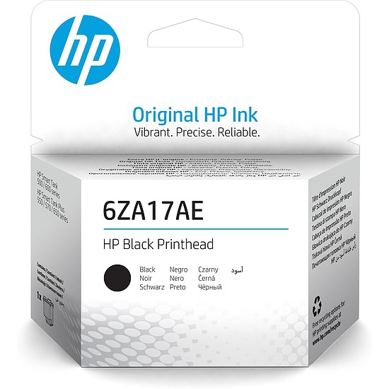 HP 6ZA17AE Black nyomtatófej eredeti
