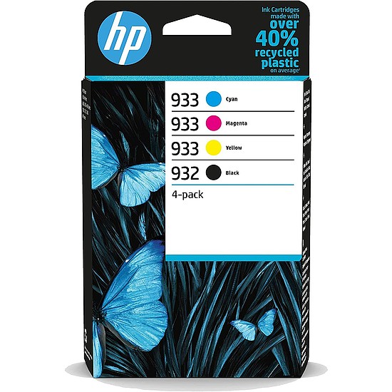 HP 6ZC71AE No.932 + No. 933 Multipack Black Cyan Magenta Yellow tintapatron eredeti utódja a C2p42AE-nek