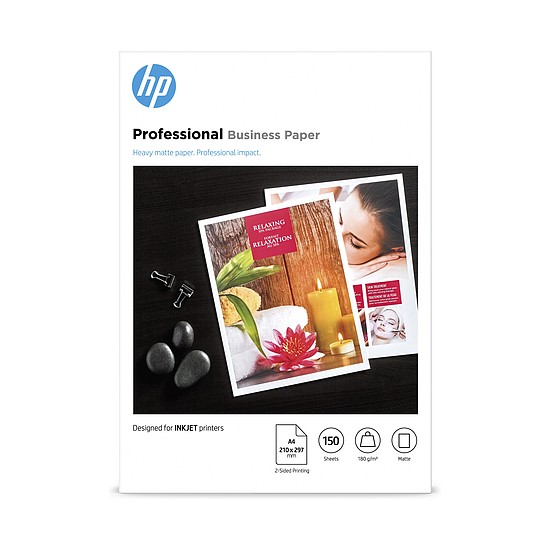 HP 7MV79A Professional matt inkjet papír A4 150 ív 180gr 