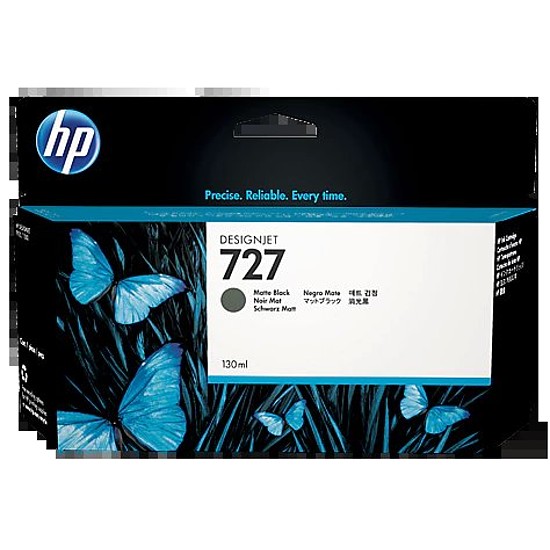 HP B3P22A No.727 Matt Black tintapatron eredeti