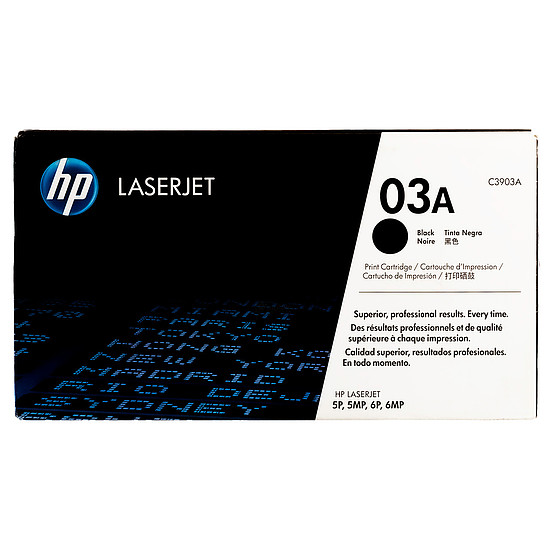 HP C3903A No.03A Black lézertoner eredeti 4K